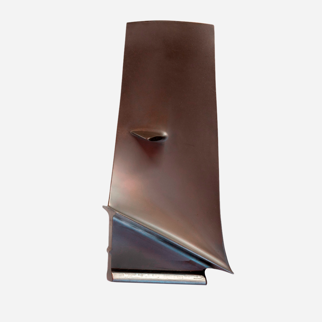 First-stage fan engine blade of the F-18 Hornet