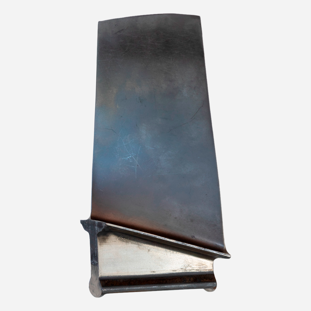 Third-stage compressor engine blade of the F-18 Hornet