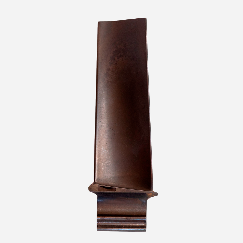 Fourth-stage compressor engine blade of the F-18 Hornet