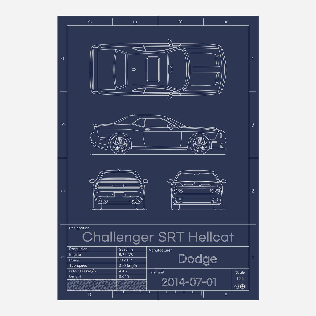 Dodge Challenger SRT Hellcat