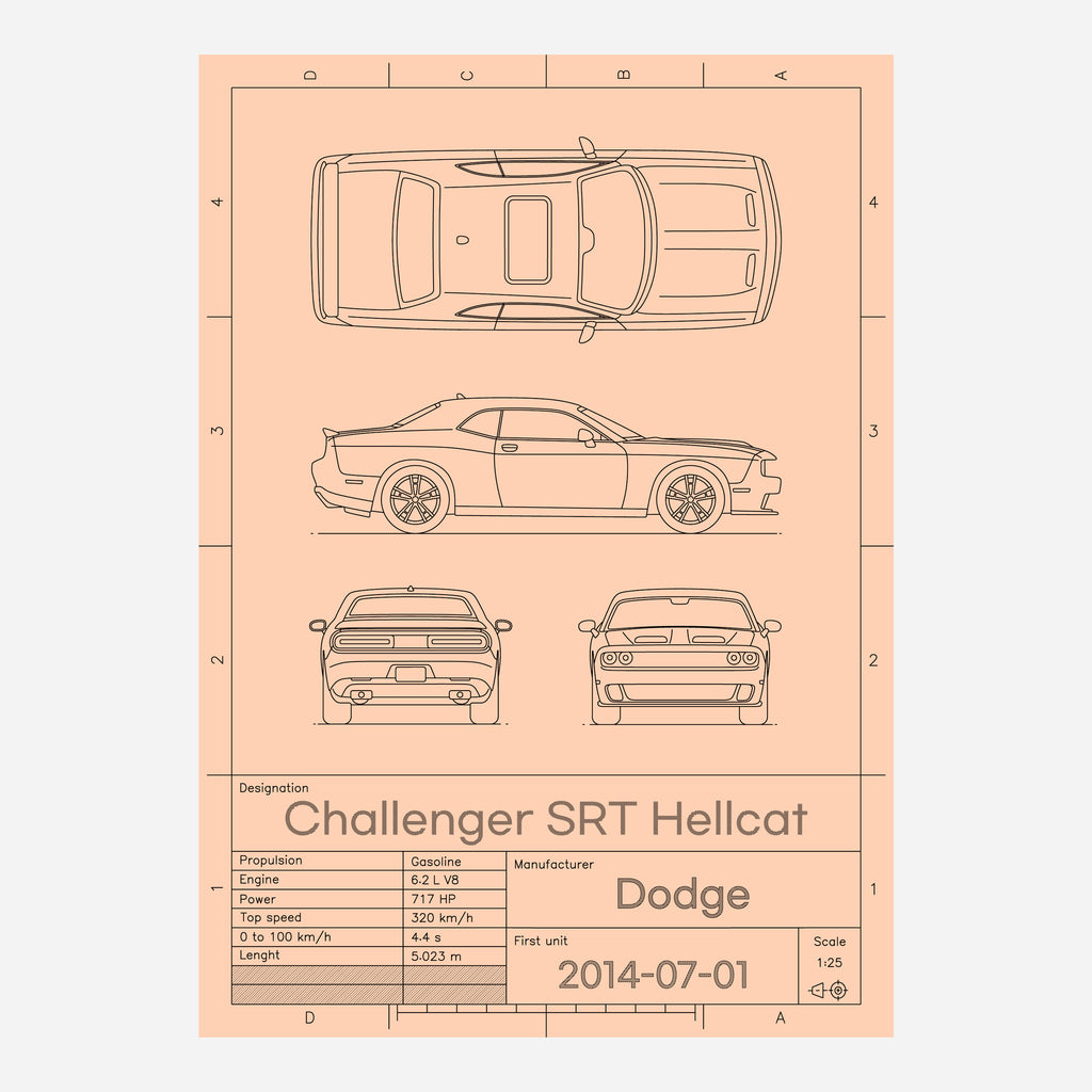 Dodge Challenger SRT Hellcat