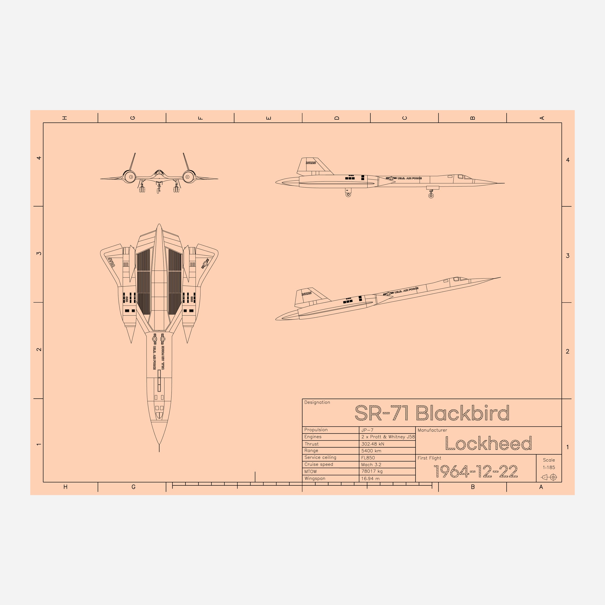 Lockheed SR-71 Blackbird